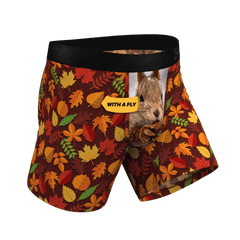 The Acorn Hoard | Squirrel Ball Hammock® Pouch Underwear With Fly