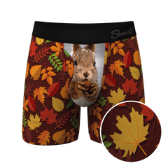 The Acorn Hoard | Squirrel Ball Hammock® Pouch Underwear With Fly