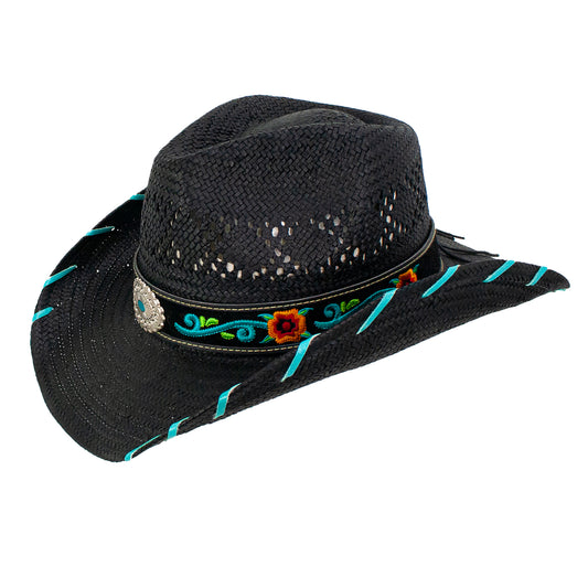 Peter Grimm Black Alejandra Hat