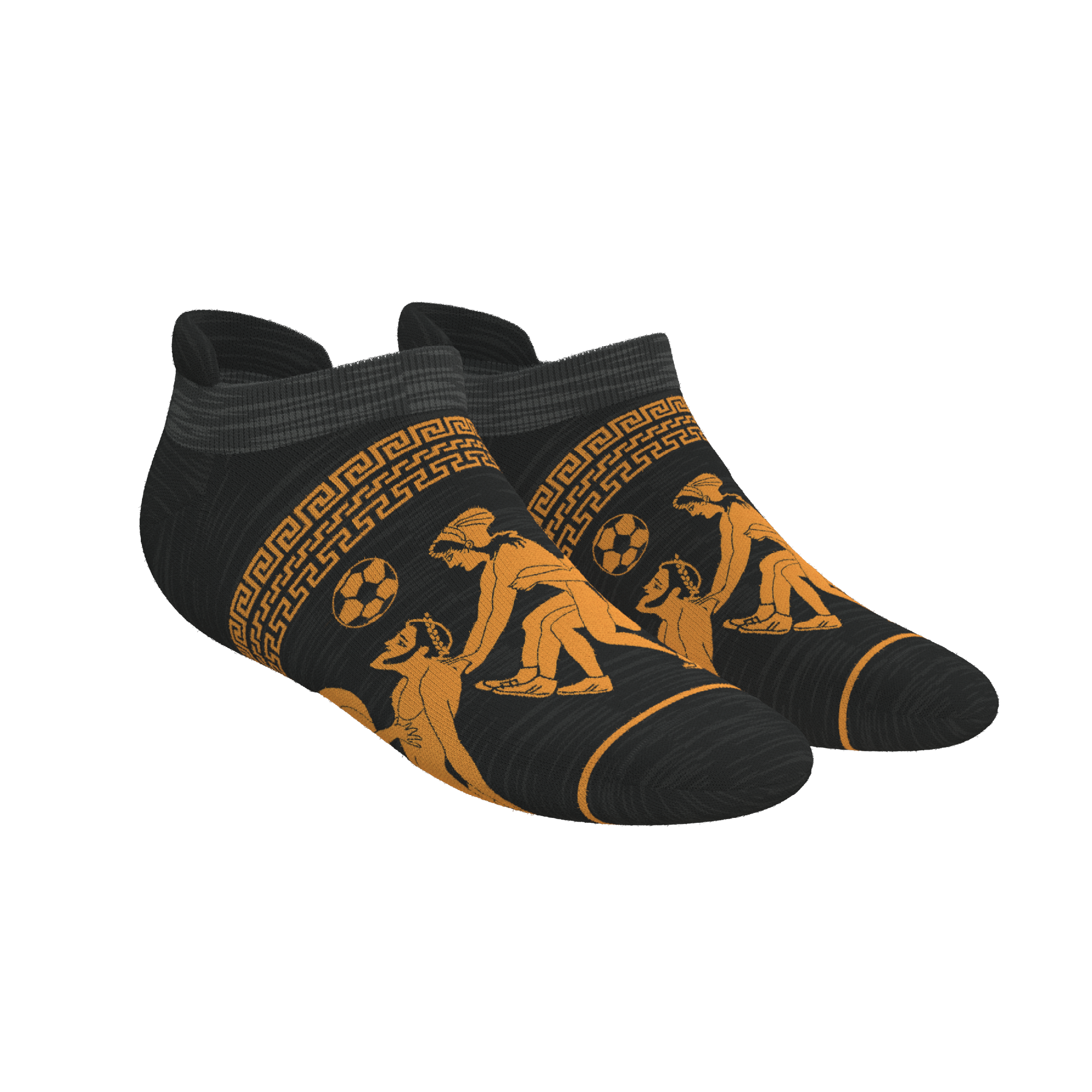 The Ancient Twister | Vase Heel Hammock™ Ankle Socks