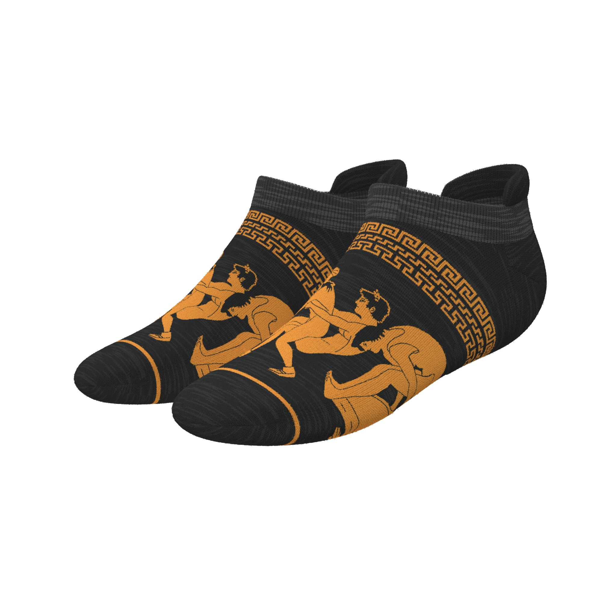 The Ancient Twister | Vase Heel Hammock™ Ankle Socks