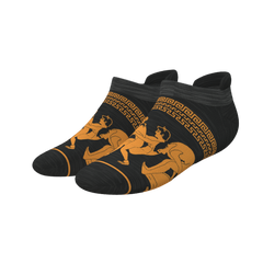 The Ancient Twister | Vase Heel Hammock™ Ankle Socks