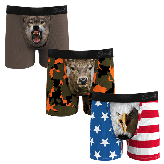 The Animals of Prey | Boy's Boxer Briefs 3 Pack