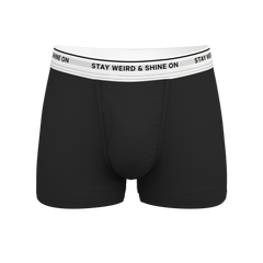 The Anthem | Black Shinesty Ball Hammock® Pouch Trunks Underwear