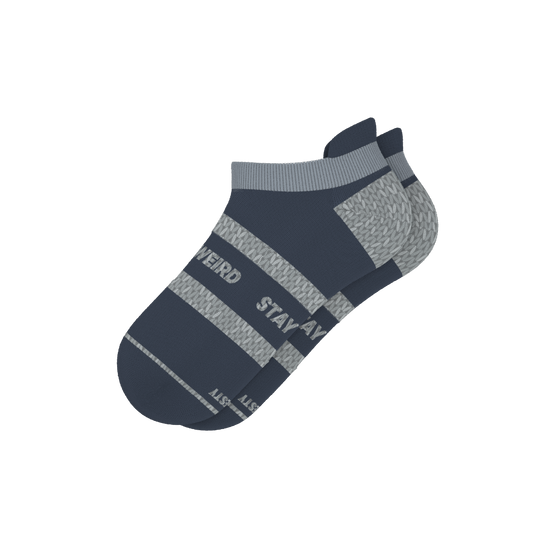 The Arctic | Navy and Grey Heel Hammock™ Ankle Socks