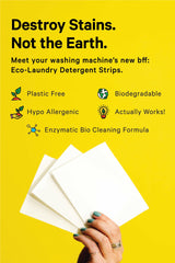 The Full of Sheet | Unscented Full of Sheet™ Eco-Laundry Detergent Strips