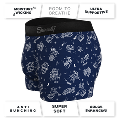 The Astrology Major | Glow in the Dark Astrological Signs Ball Hammock® Pouch Trunks Underwear