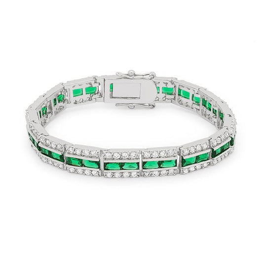 Emerald Tennis Bracelet - JGI