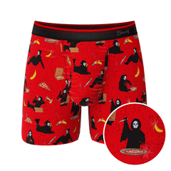 The BOOty Call | Grim Reaper Ball Hammock® Pouch Underwear With Fly