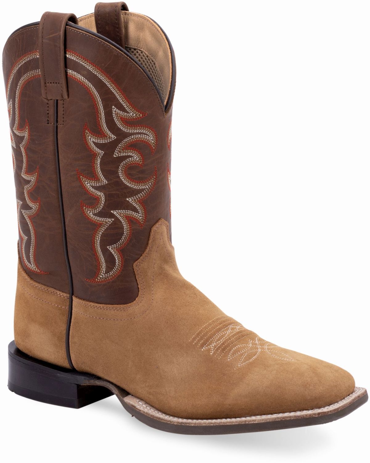 Old West Men's Broad Square Toe Boots - Old West