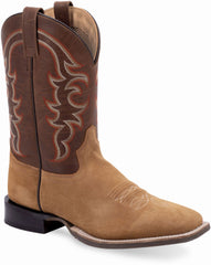 Old West Men's Broad Square Toe Boots