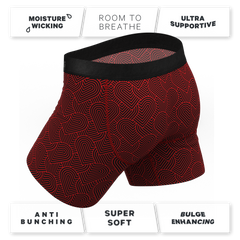 The Geo Valentine | Ball Hammock® Boxer Brief 3 Pack