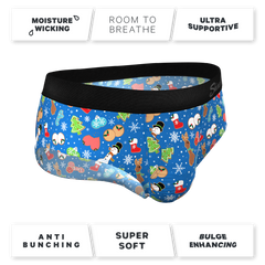 The Baked Goodies | Christmas Cookies Ball Hammock® Pouch Underwear Briefs