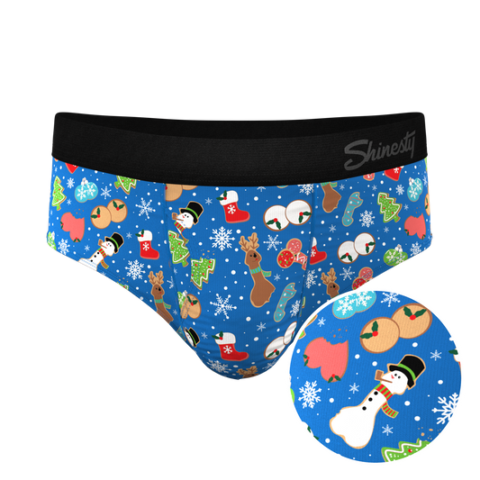 The Baked Goodies | Christmas Cookies Ball Hammock® Pouch Underwear Briefs