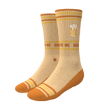 The Barley Pop | Beer Heel Hammock™ Crew Socks - Shinesty