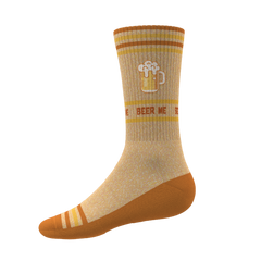 The Barley Pop | Beer Heel Hammock™ Crew Socks