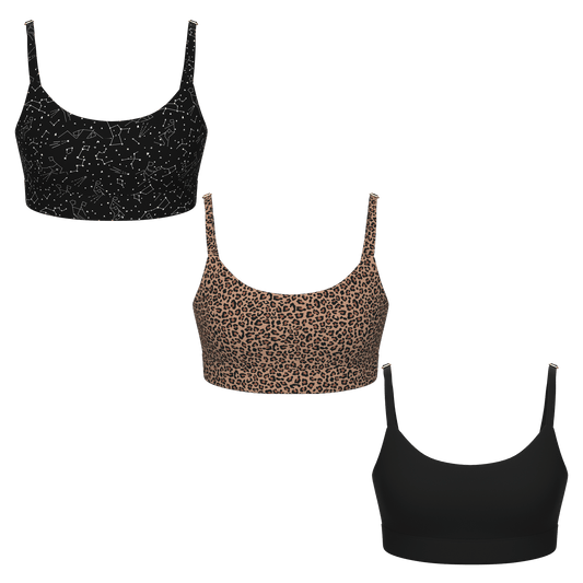 The Basics | Women's Bralette 3 Pack