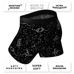 The Big Bang | Glow In The Dark Constellation Ball Hammock® Pouch Underwear