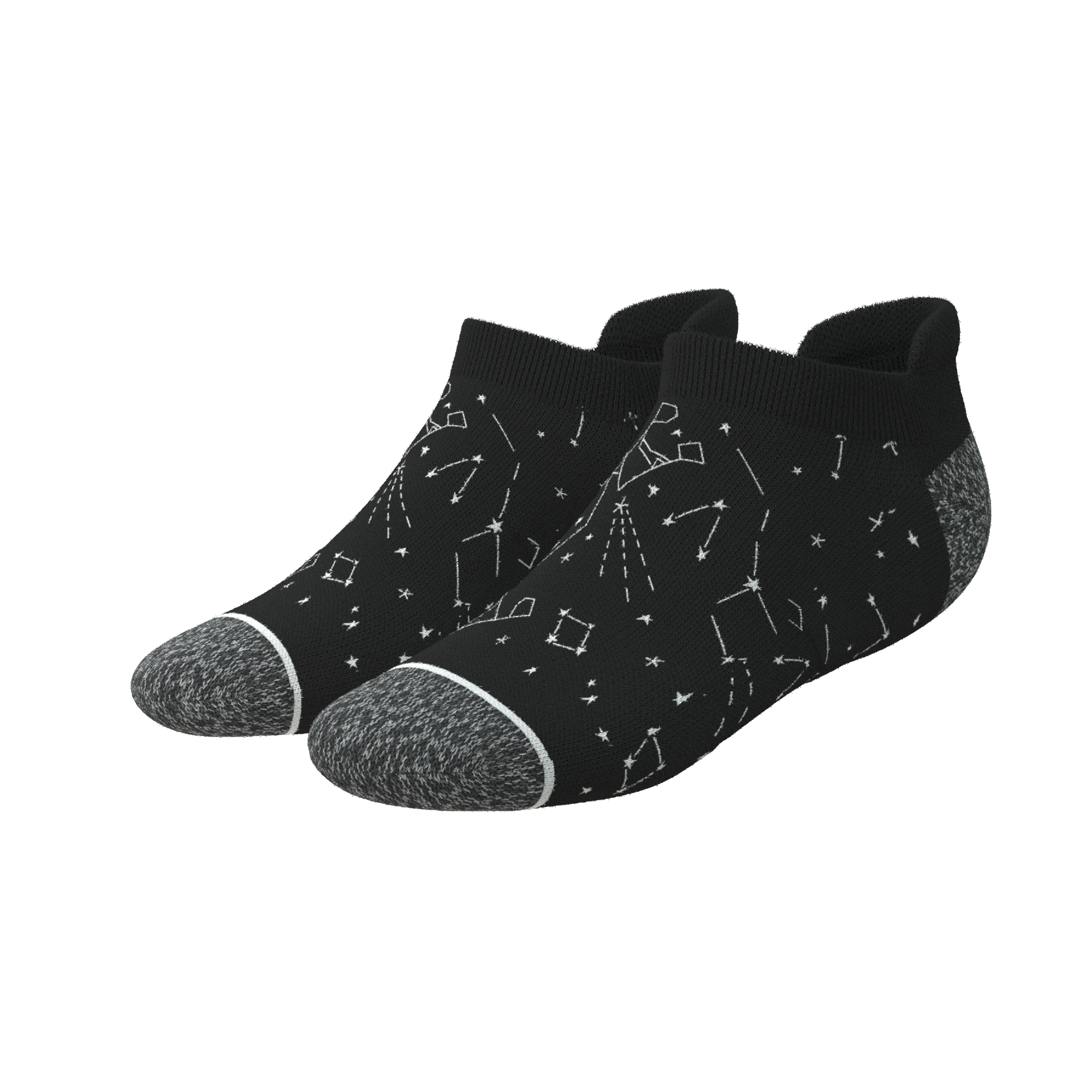 The Big Bang | Constellation Heel Hammock™ Ankle Socks