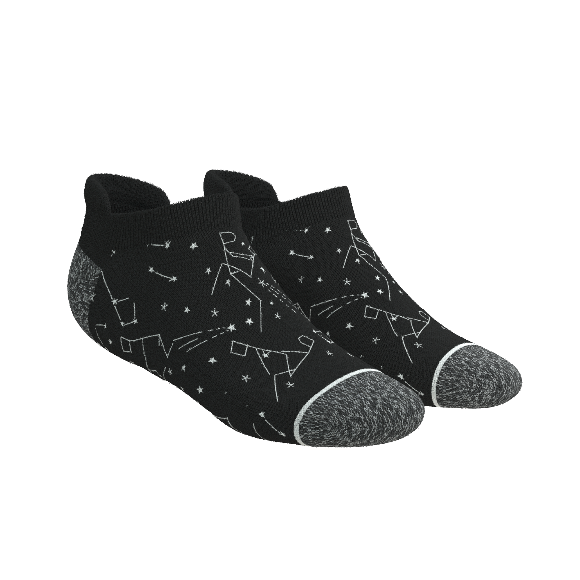 The Big Bang | Constellation Heel Hammock™ Ankle Socks