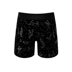 The Big Bang | Glow In The Dark Constellation Ball Hammock® Pouch Underwear With Fly