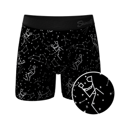 The Big Bang | Glow In The Dark Constellation Ball Hammock® Pouch Underwear