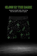 The Big Bang | Glow In The Dark Constellation Ball Hammock® Pouch Underwear With Fly