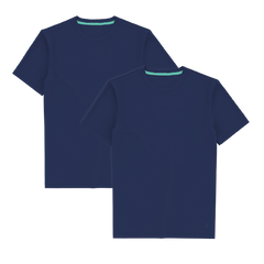 The Everyman™ Tee - Navy 2 Pack | Tshirt For Men 2 Pack ft. Super Stupid-Soft™ Fabric