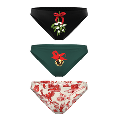 The Flirty Christmas | Bikini Underwear 3 Pack