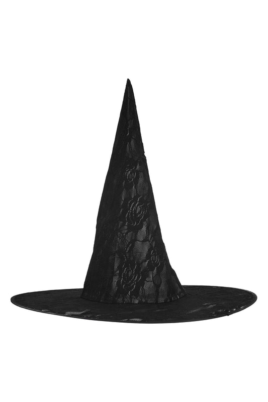 Daisy Corsets Black Lace Witch Hat - Daisy Corsets