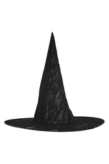 Daisy Corsets Black Lace Witch Hat - Daisy Corsets