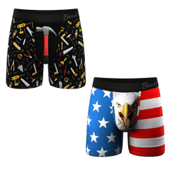 The Best Dad Pack | Ball Hammock® Boxer Brief 5 Pack