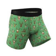 The Blitzened | Reindeer Beer Ball Hammock® Pouch Underwear - Shinesty