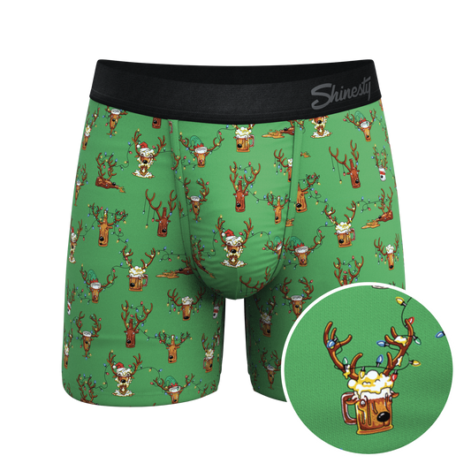 The Blitzened | Reindeer Beer Ball Hammock® Pouch Underwear - Shinesty