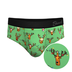 The Blitzened | Reindeer Beer Ball Hammock® Pouch Underwear Briefs