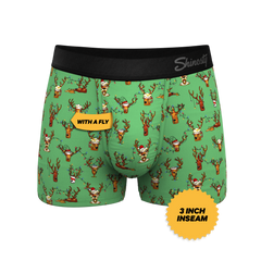 The Blitzened | Reindeer Beer Ball Hammock® Pouch Trunks Underwear