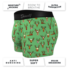 The Blitzened | Reindeer Beer Ball Hammock® Pouch Trunks Underwear