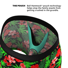 The Bongstera | Tropical Weed Ball Hammock® Pouch Underwear