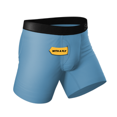 The Blue Ball Effect | Dusty Blue Ball Hammock® Pouch Underwear With Fly