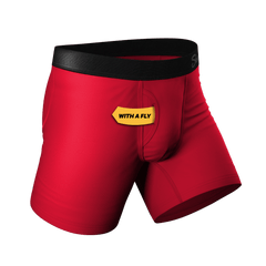 The Red Dress Effect | Red Ball Hammock® Pouch Underwear With Fly - Shinesty