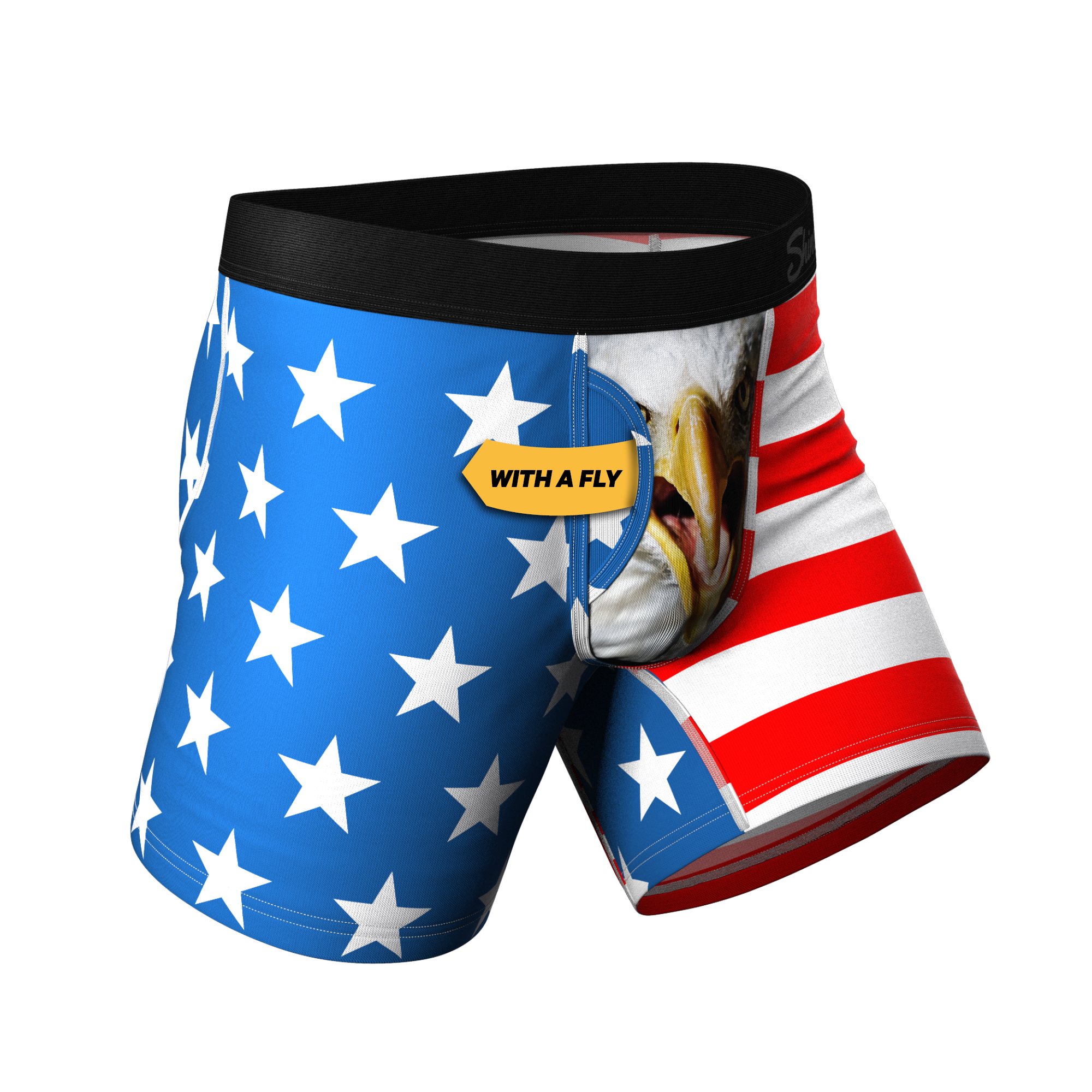 The Mascot | American Flag Ball Hammock® Pouch Underwear With Fly