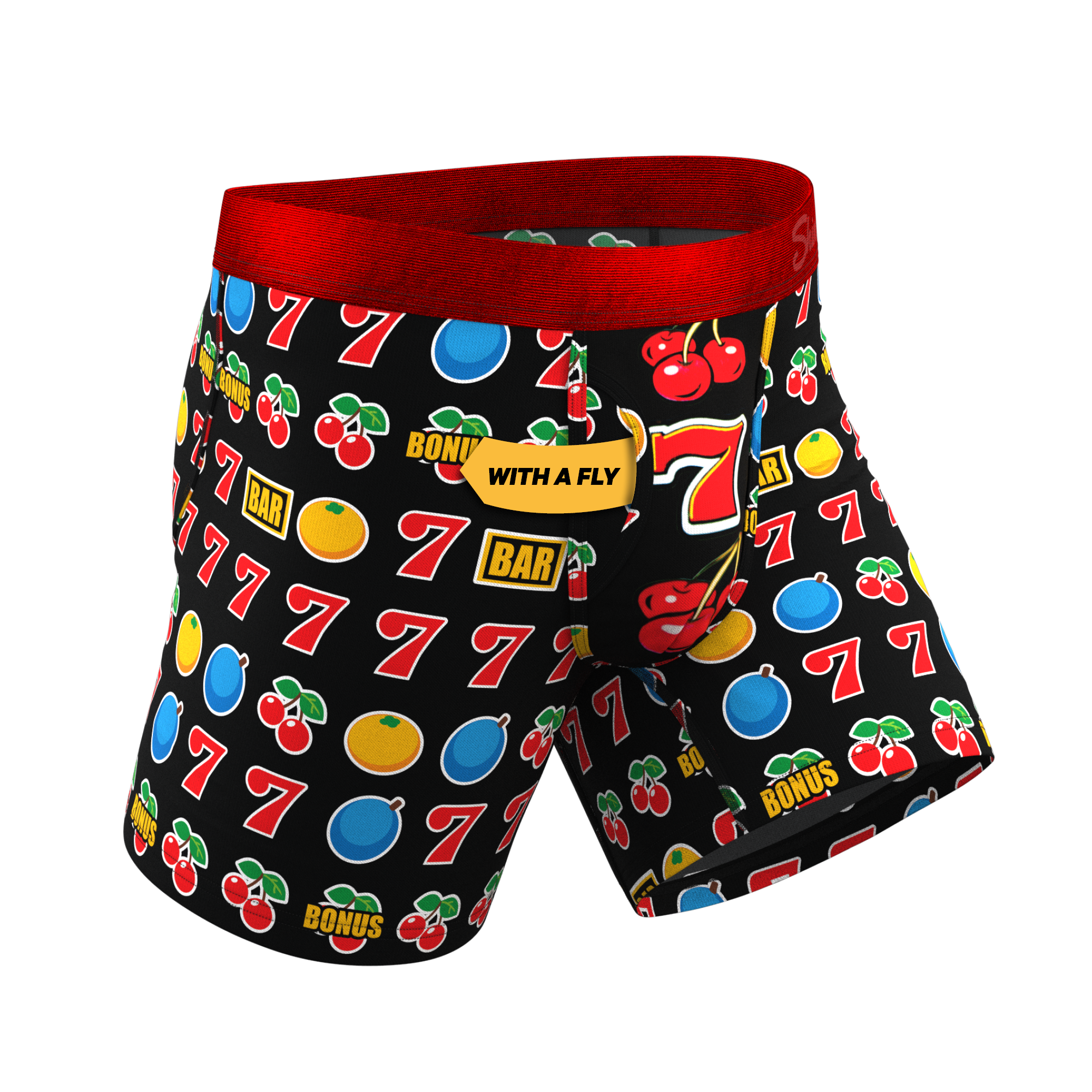 The Apex Jackpot | Slot Machine Ball Hammock® Pouch Underwear With Fly - Shinesty