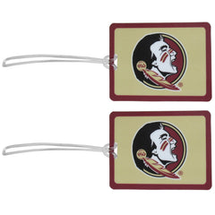 Florida St. Seminoles Vinyl Luggage Tag 2pk