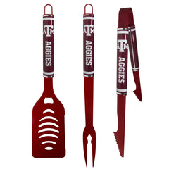 Texas A & M Aggies 3 pc Color BBQ Tools