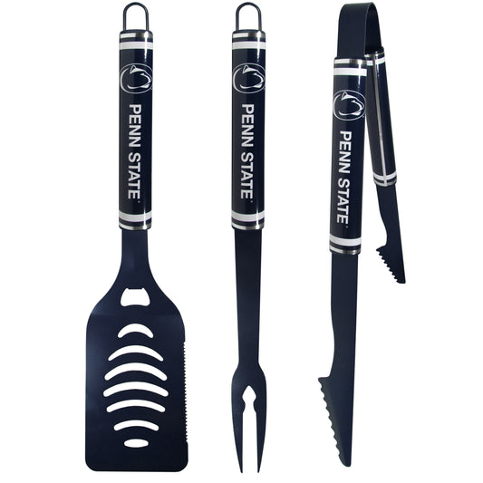 Penn St. Nittany Lions 3 pc Color BBQ Tools