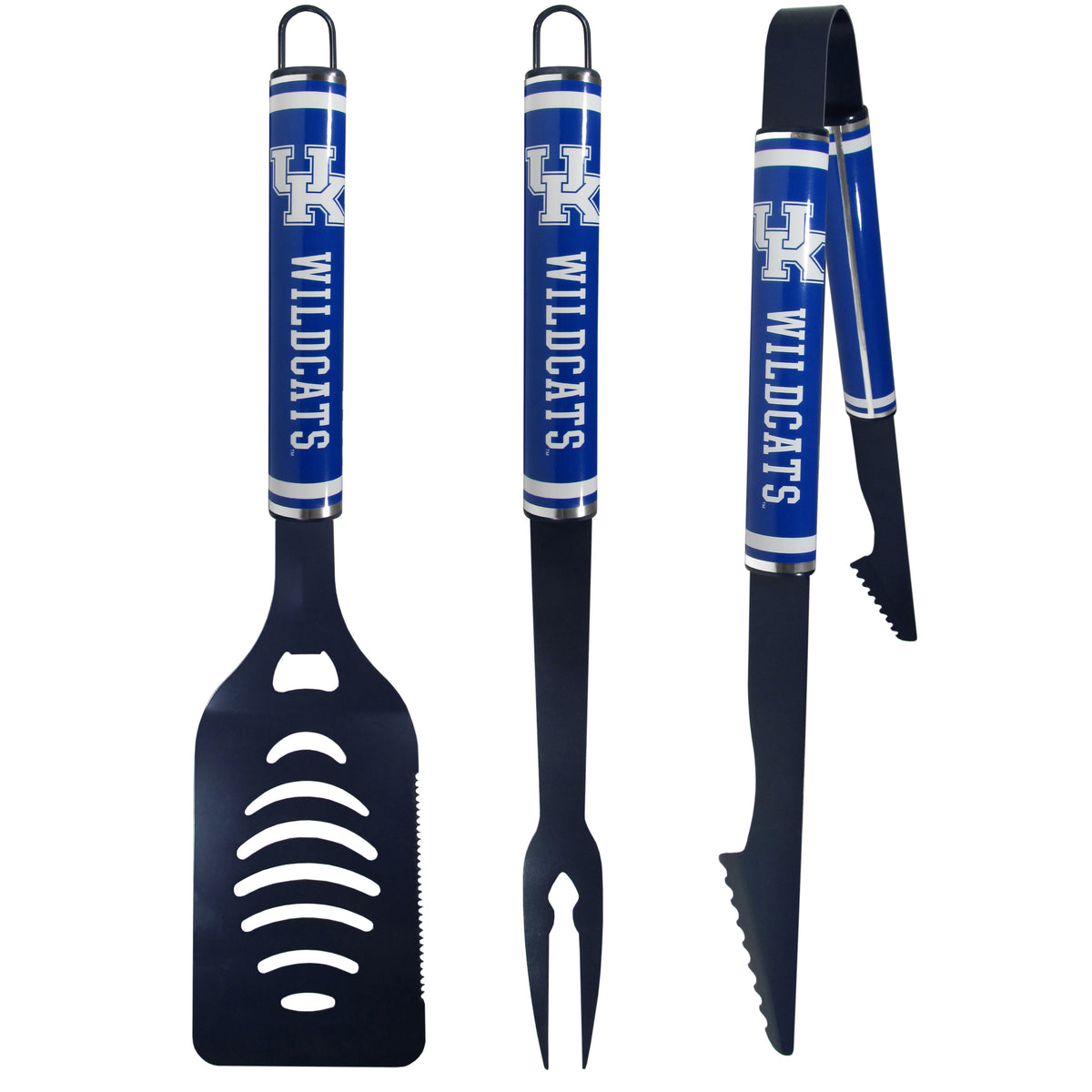 Kentucky Wildcats 3 pc Color BBQ Tools