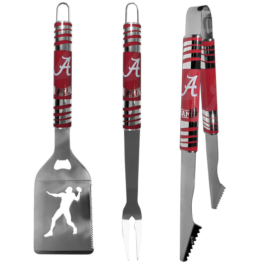 Alabama Crimson Tide 3 pc Tailgater BBQ Tools