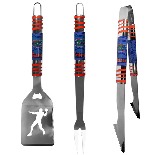 Florida Gators 3 pc Tailgater BBQ Tools