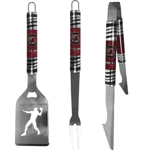 S. Carolina Gamecocks 3 pc Tailgater BBQ Tools