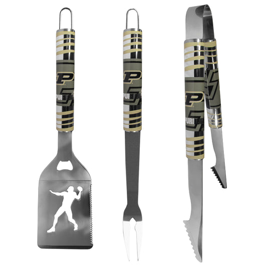 Purdue Boilermakers 3 pc Tailgater BBQ Tools